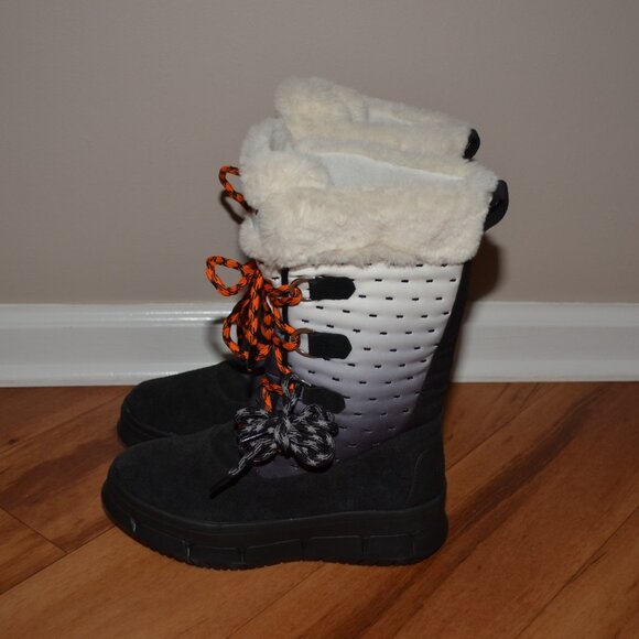 Sperry Kittery Shibori Faux Fur Leather Winter Snow Calf Boots Size 7 NEW - Picture 6 of 11